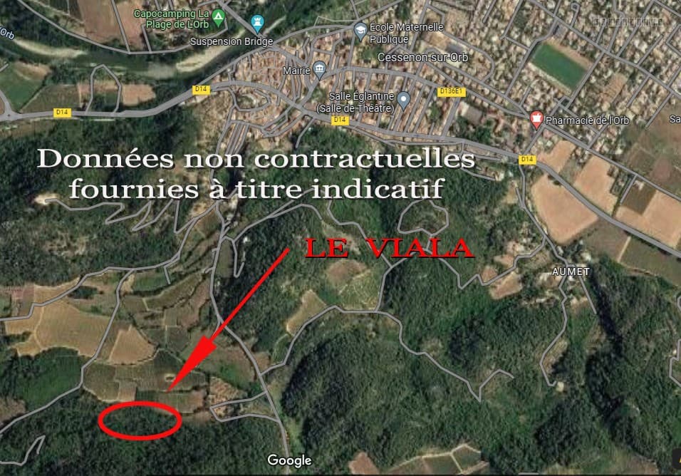 Cessenon sur Orb, Parcelles agricoles 'Le Viala'