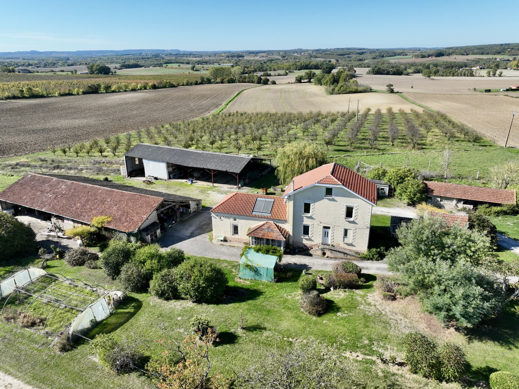 Superbe maison de campagne avec grands espaces