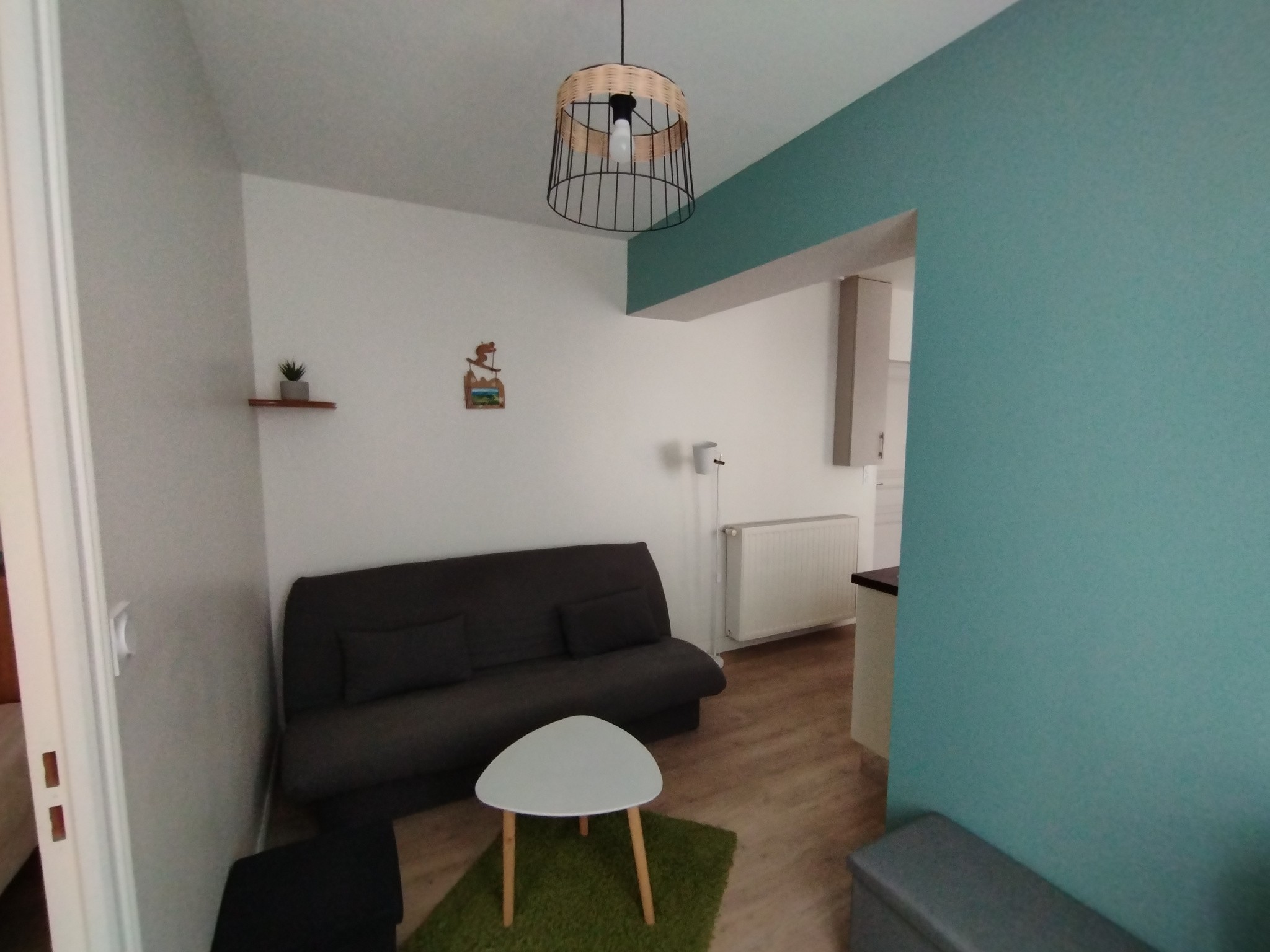 Beau T2 rénové de 29 m2 avec balcon et belle vue dégagée (OFFRE ACCEPTÉE) — photo 3
