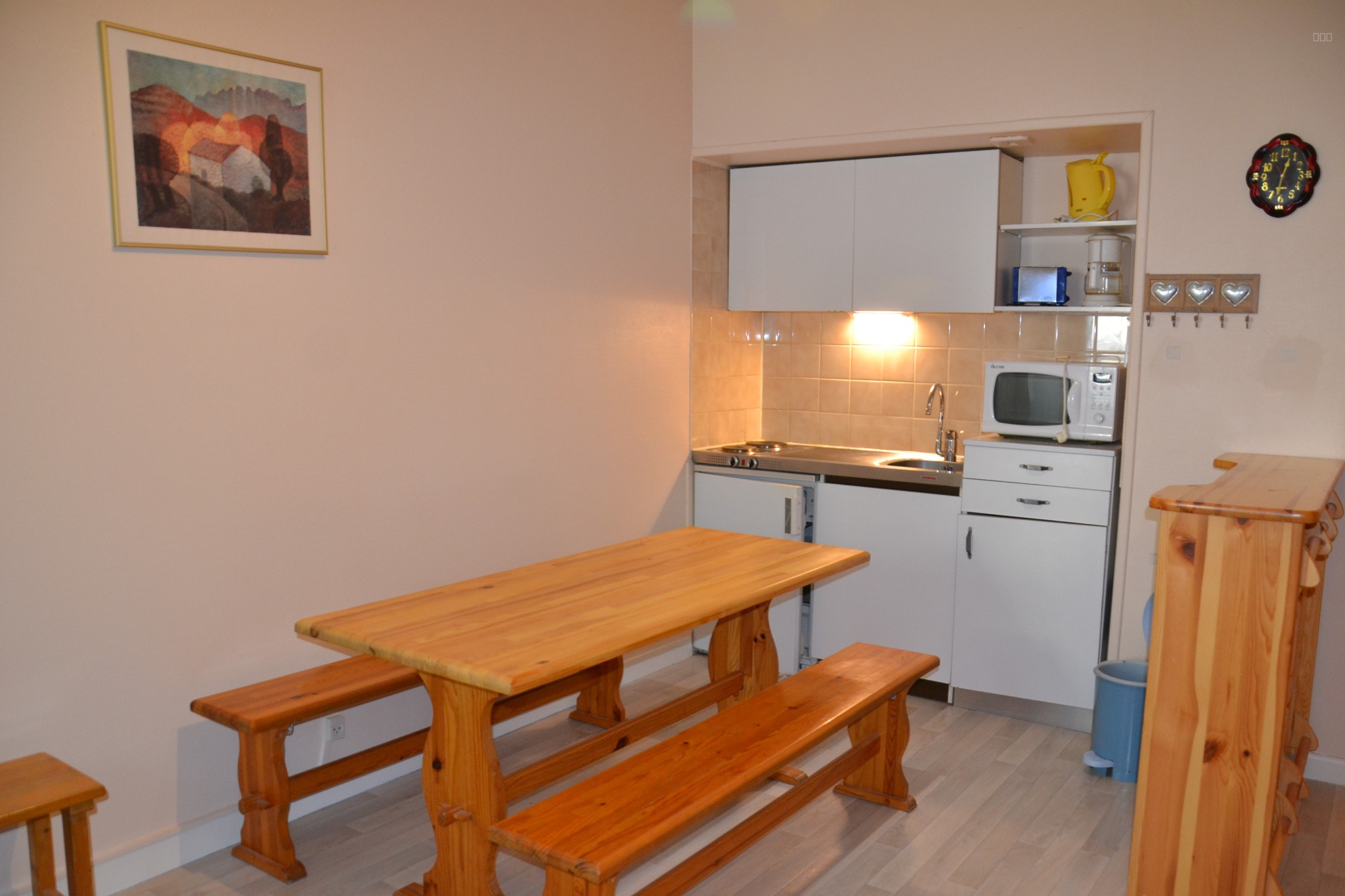 Beau T2 rénové de 29 m2 avec balcon et belle vue dégagée — photo 3