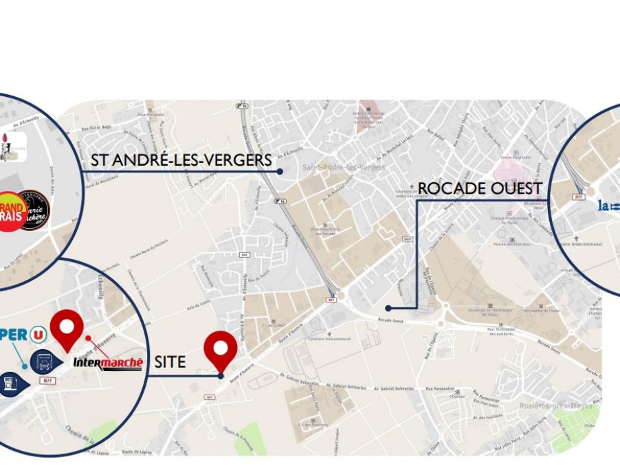 Local commercial à louer à Rosieres pres troyes, 350 m² – photo 3 sur 3