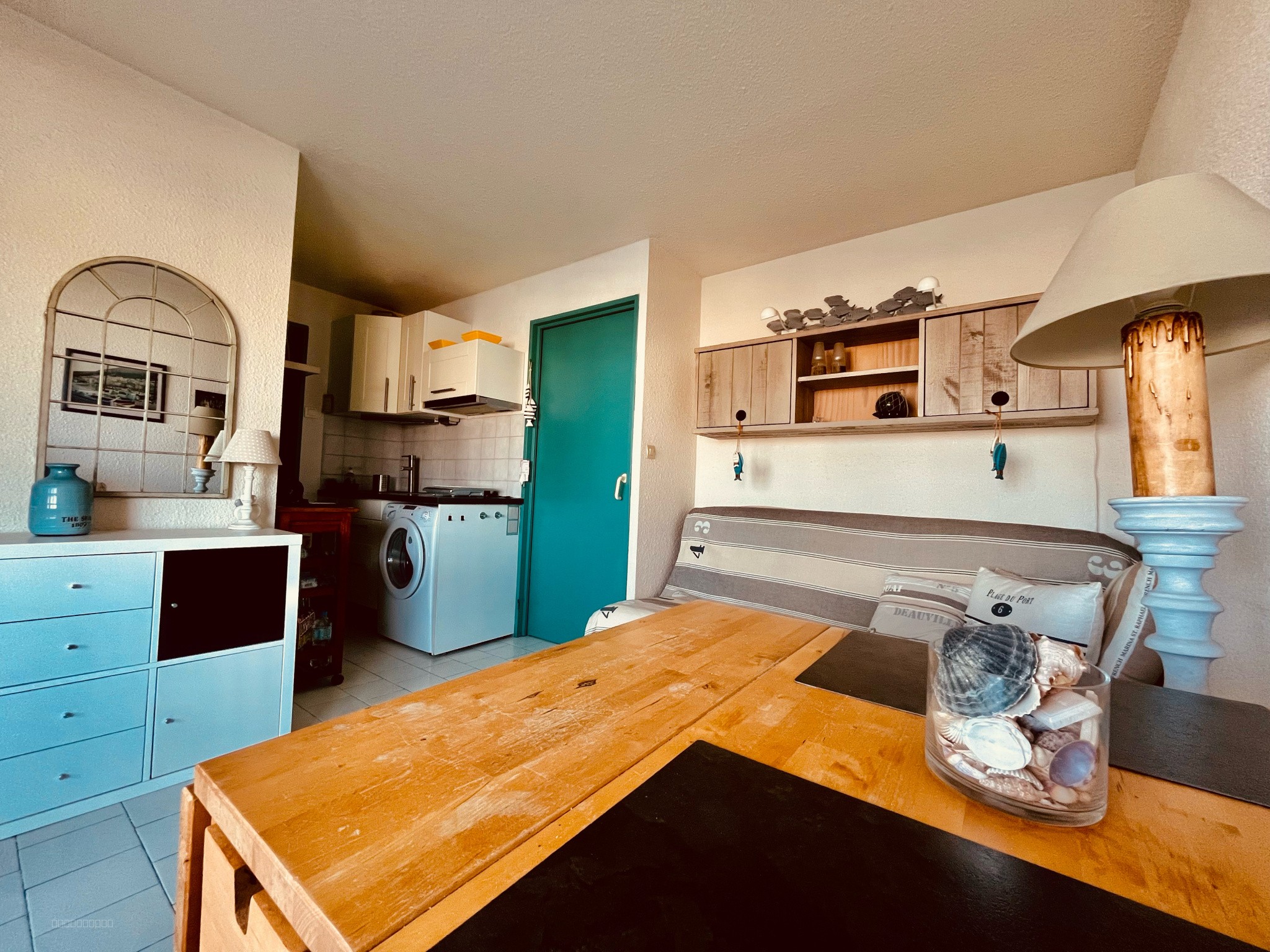 Appartement T2 avec coin cabine Vue Port à Frontignan Plage — photo 4