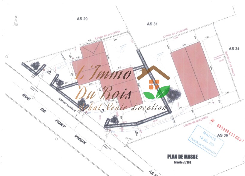 Bien immobilier à vendre à Le peage de roussillon, 1 313 m² – photo 3 sur 3