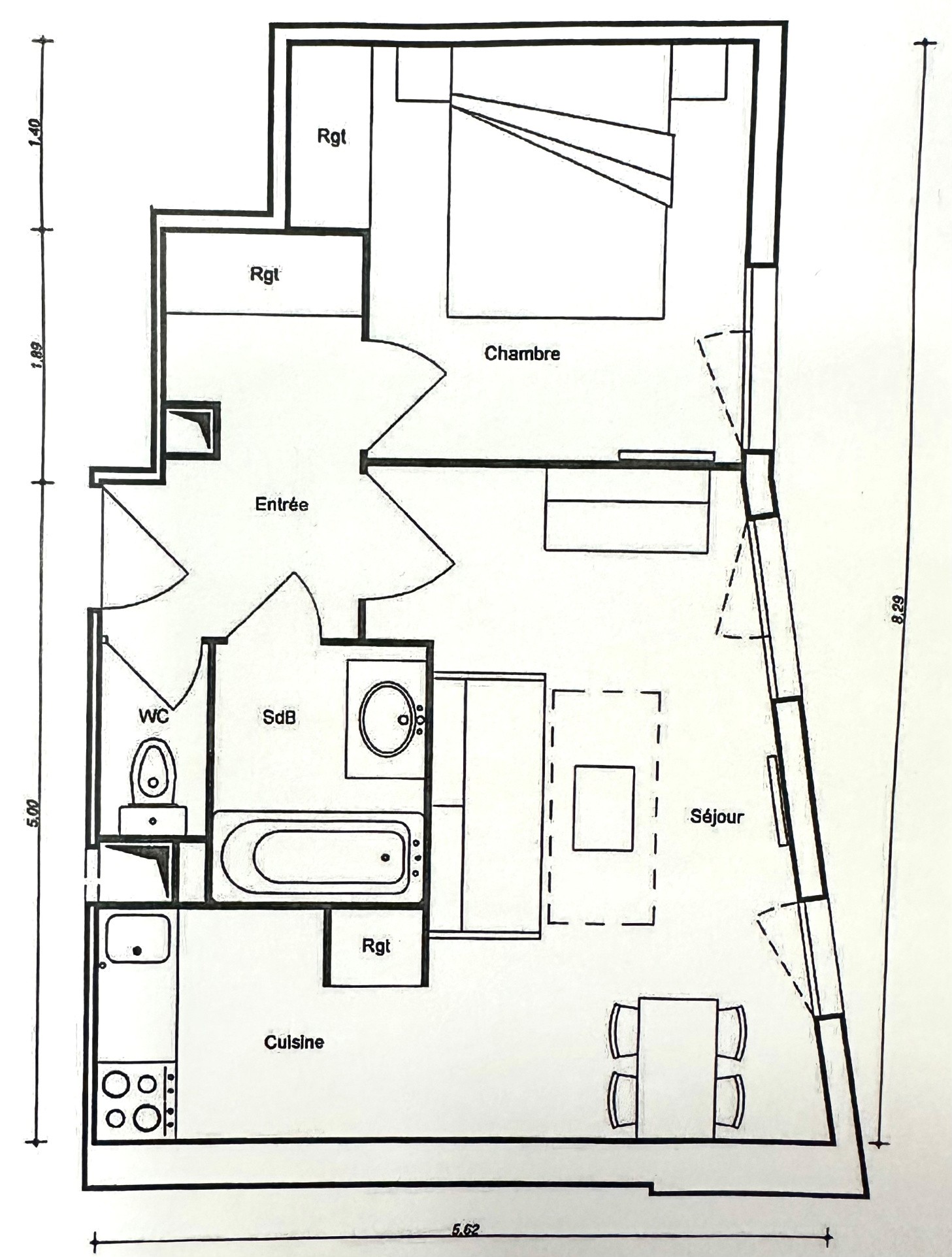 STATUT LMNP - RESIDENCE DE SERVICES - T2 - 32M2 - TERRASSE - PARKING - 300 M ROTONDE — photo 13