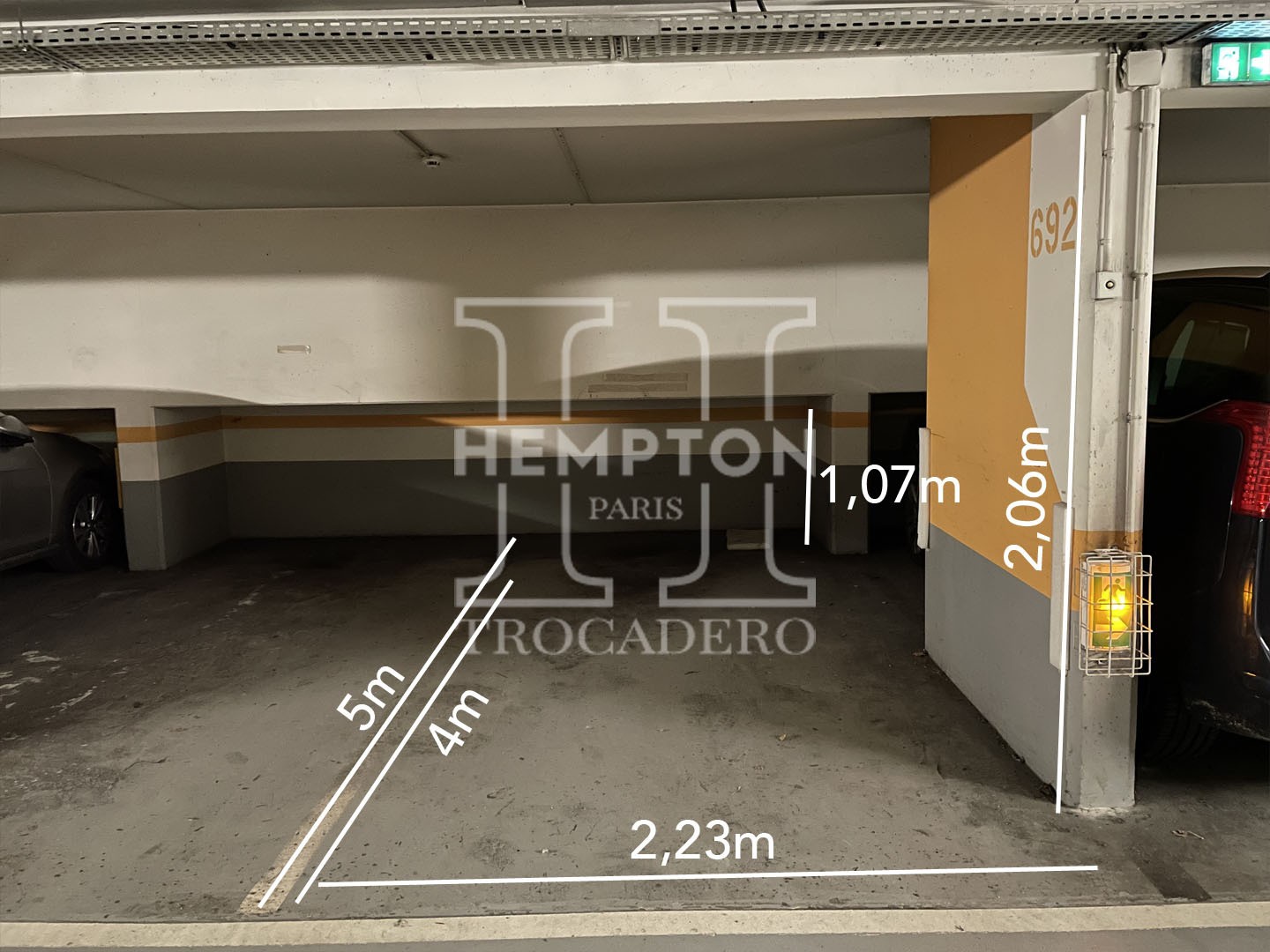 Trocadéro Passy - Emplacement Parking 11,15 m2