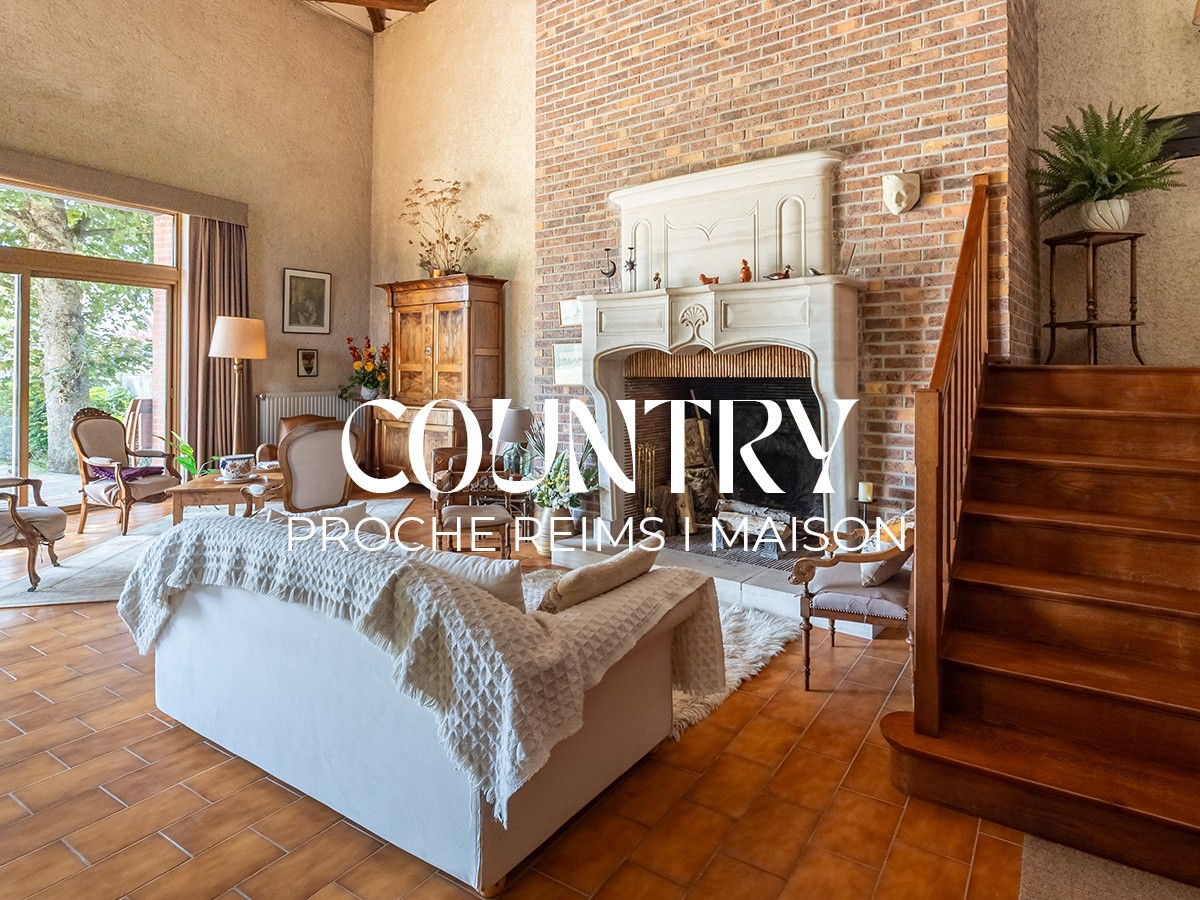COUNTRY - MAISON AVEC JARDIN - PROCHE REIMS SUD — photo 1