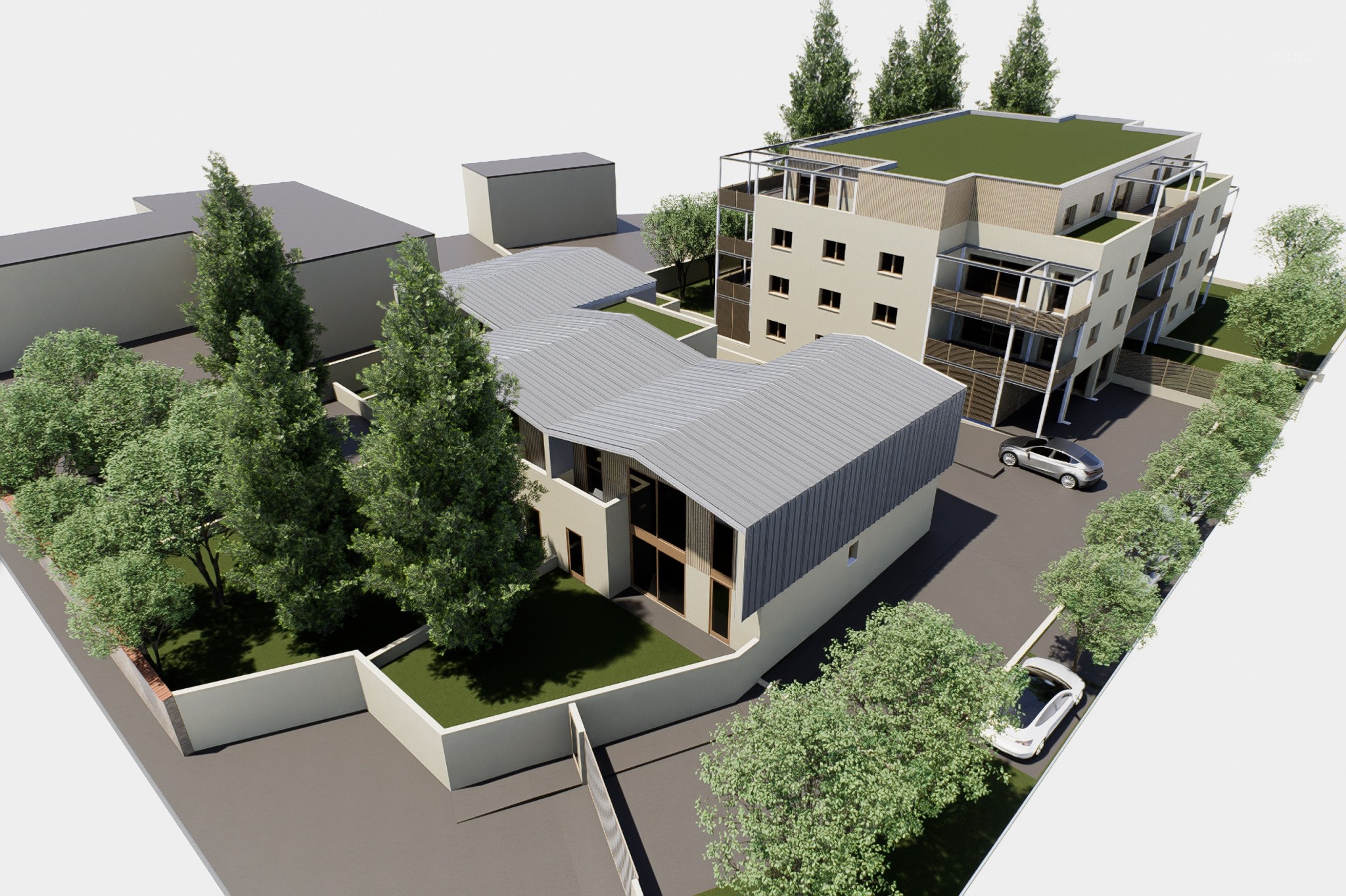 RIORGES MARECHAL FOCH - EN EXCLUSIVITE SECTEUR PRISE PETITE COPROPRIETE DE 17 LOGEMENTS DE STANDING ET 3 MAISO — photo 1