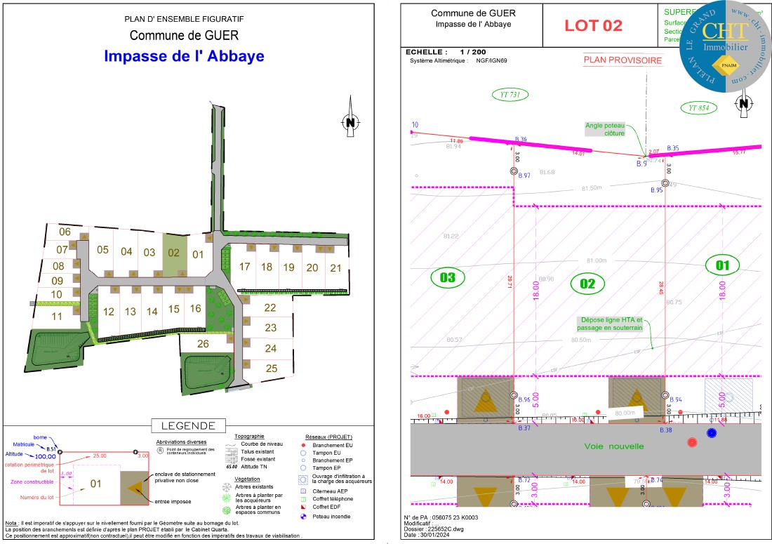 Terrain à vendre à Guer, 463 m² – photo 2 sur 10
