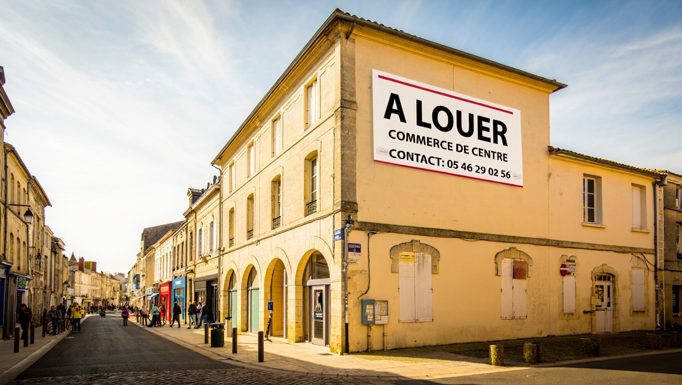 Local commercial à louer à La rochelle, 44,2 m² – photo 1 sur 1