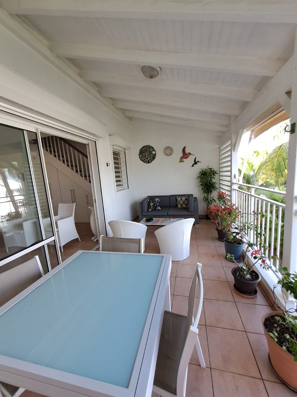 Location T3 Duplex Meublé avec Vue Mer à Dampierre - Terrasse, Parking, Résidence Sécurisée — photo 3