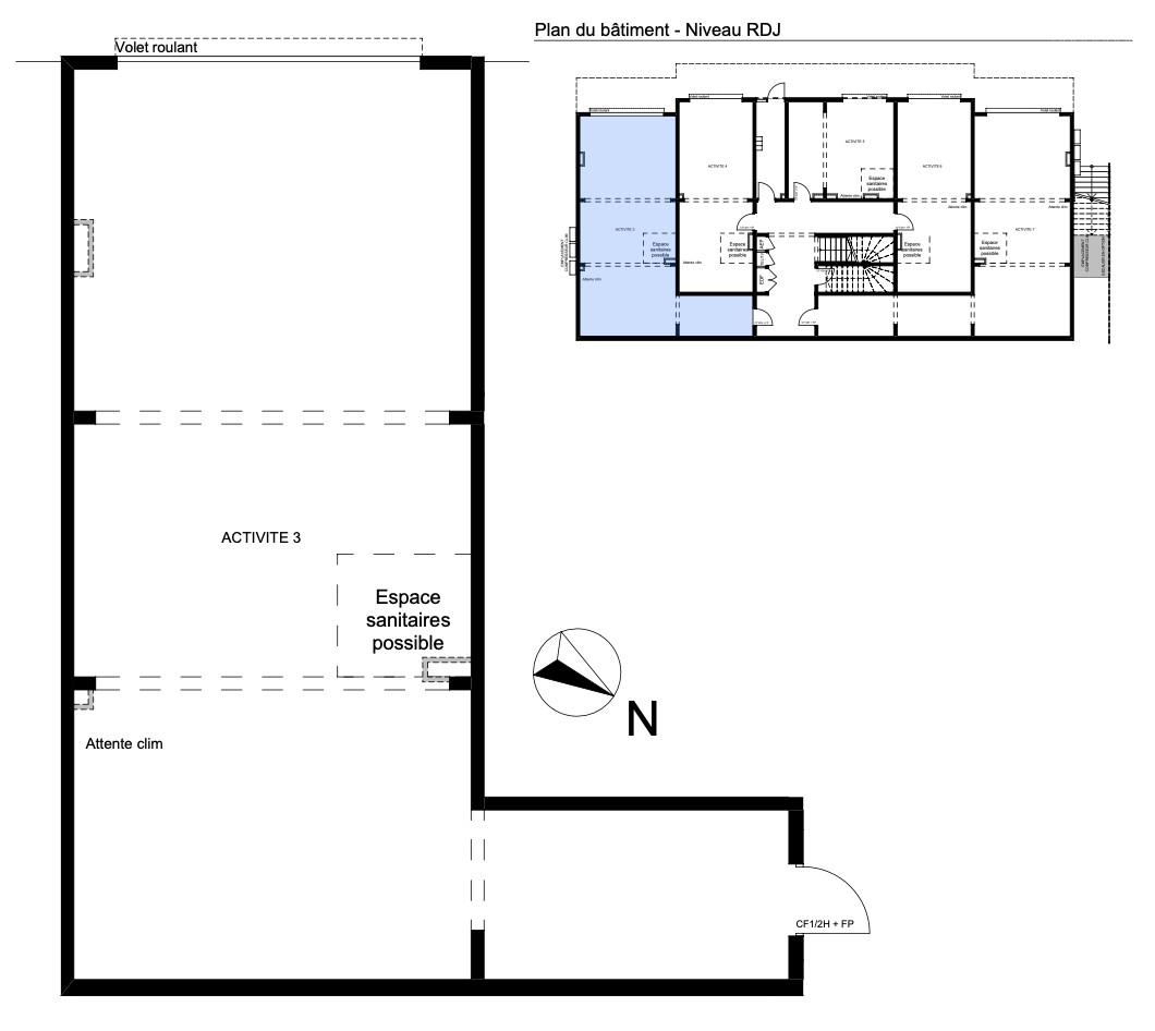 Local commercial à louer à St claude, 79 m² – photo 3 sur 3