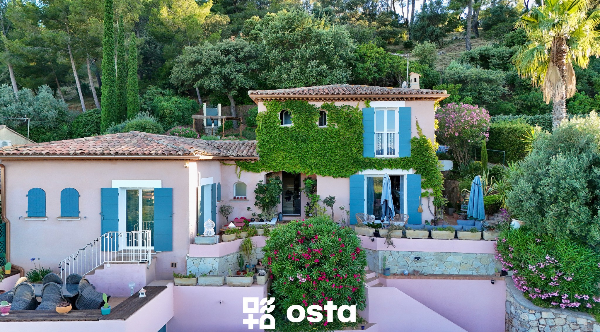 EXCLUSIVITE   HYERES - Villa T6 3 chambres avec vue mer sur les Îles d’Or   Secteur résidentiel Costebelle — photo 10