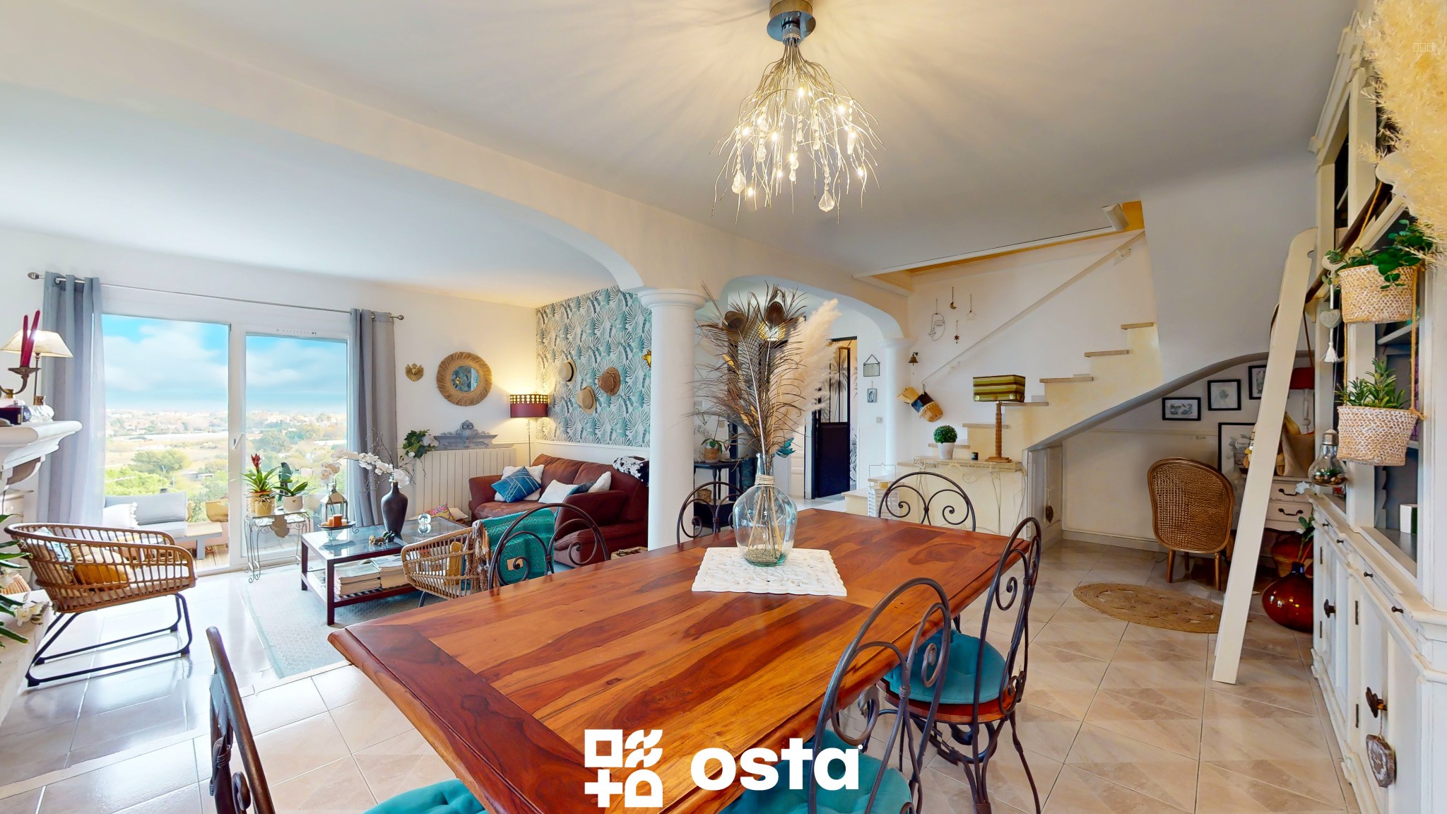 EXCLUSIVITE   HYERES - Villa T6 3 chambres avec vue mer sur les Îles d’Or   Secteur résidentiel Costebelle — photo 3
