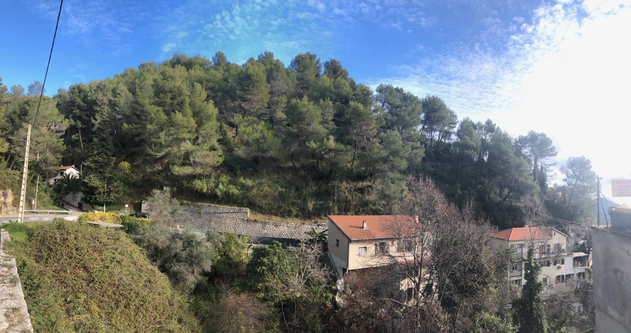TOURRETTE LEVENS, TERRAIN CONSTRUCTIBLE DE 2378M2 EXPO OUEST ACCES DIRECT — photo 3