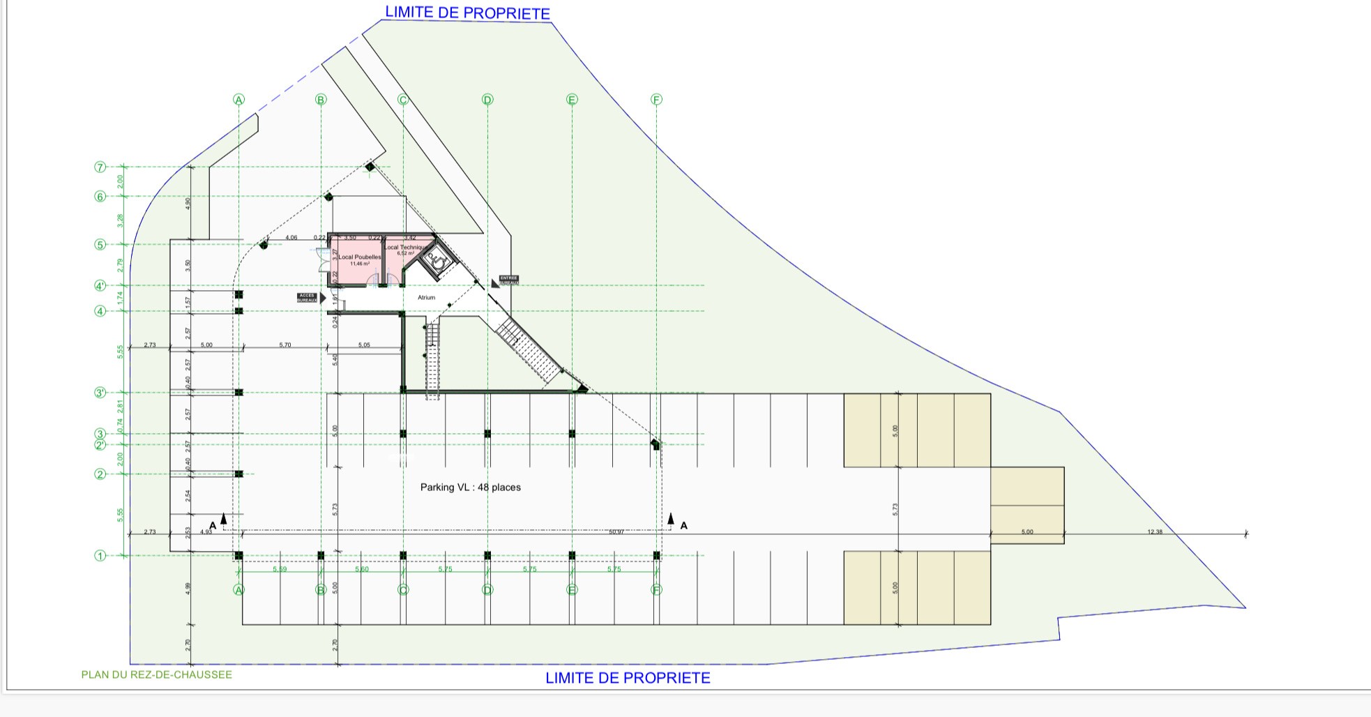 Bureaux de  267 m2 - Lot No2 - Albasud Montauban — photo 7