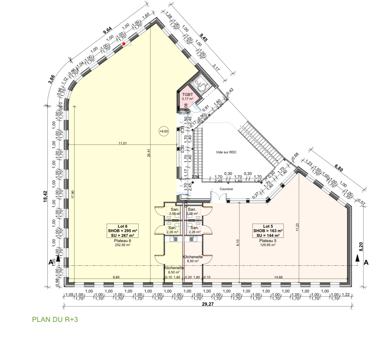 Bureaux de  267 m2 - Lot No2 - Albasud Montauban — photo 8