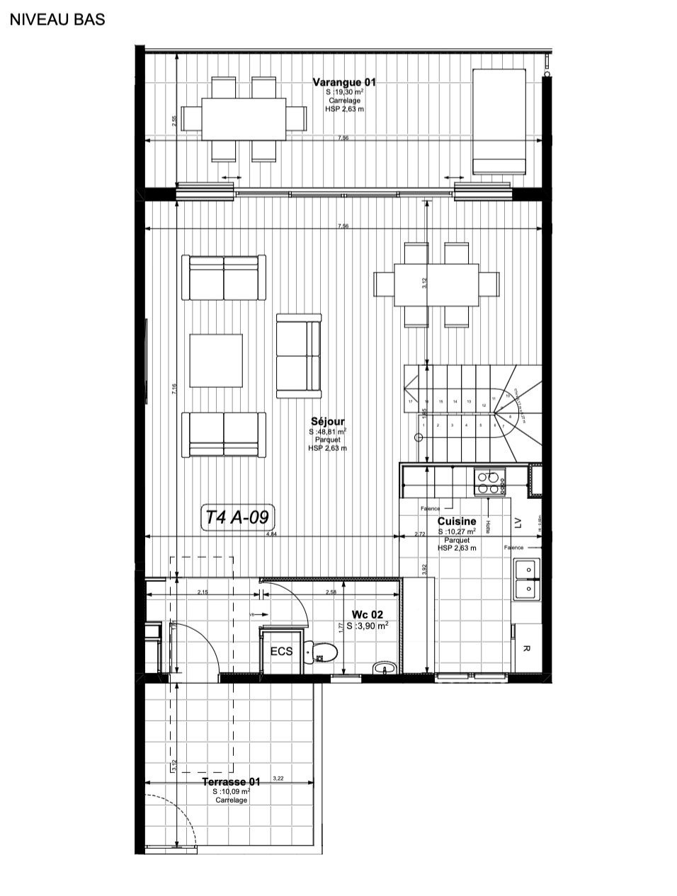 Bien immobilier à vendre à St denis, 120 m², 4 pièces – photo 3 sur 4