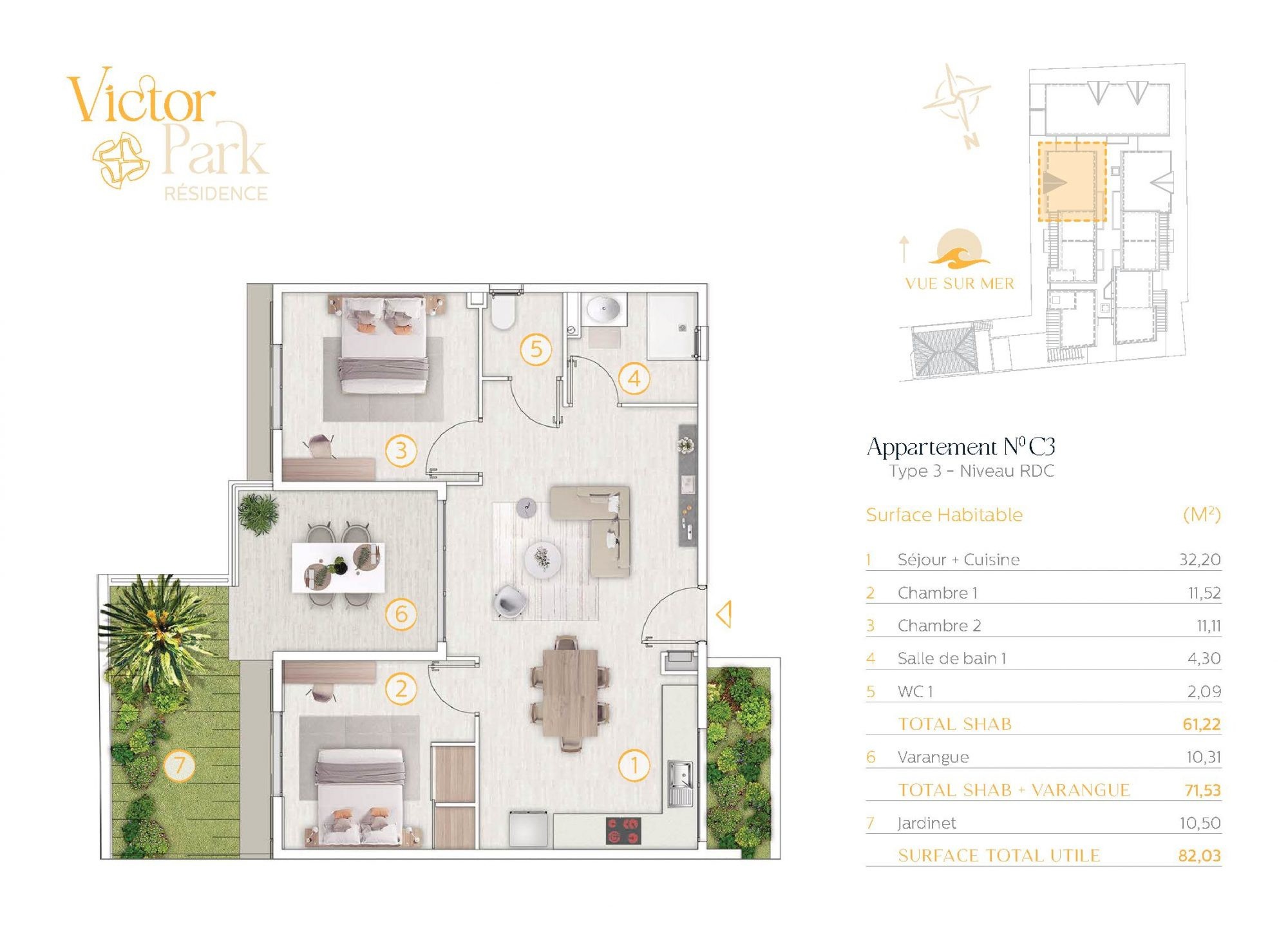 Appartement à vendre à St pierre, 200 m², 3 pièces – photo 1 sur 5