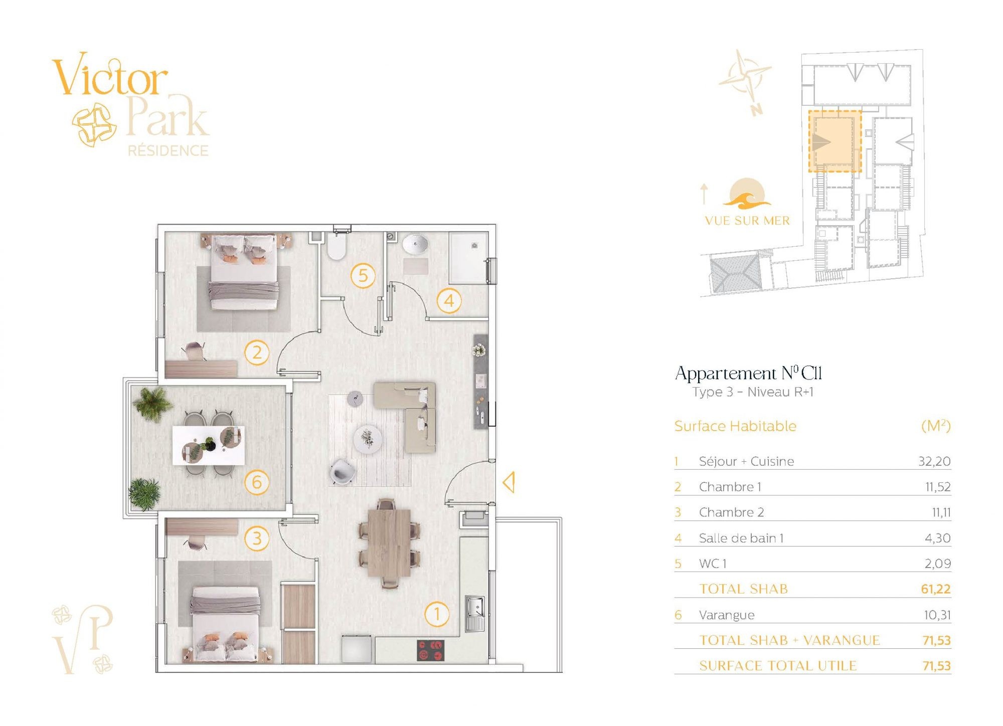 Appartement à vendre à St pierre, 200 m², 3 pièces – photo 1 sur 5