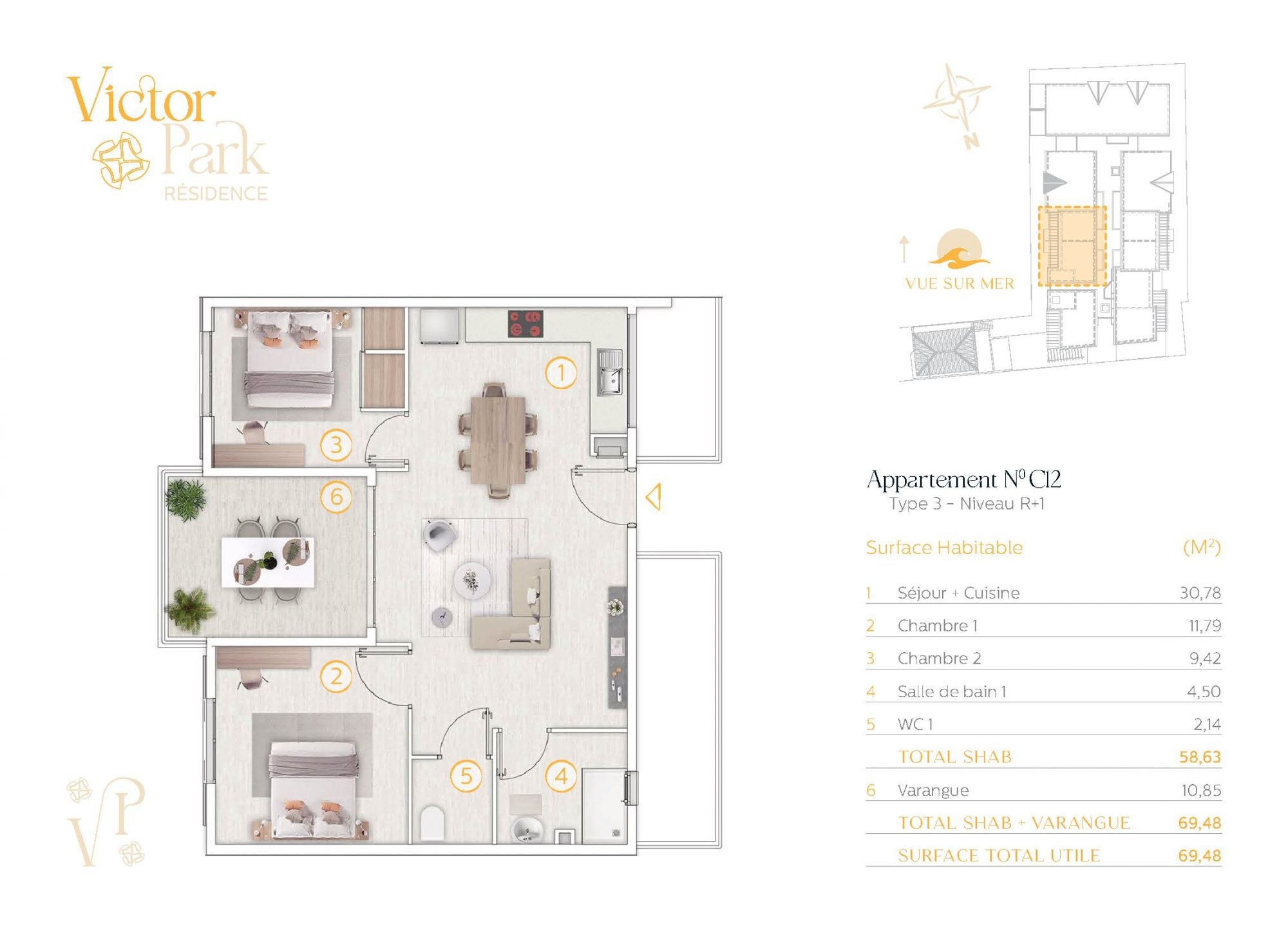 Appartement à vendre à St pierre, 200 m², 3 pièces – photo 1 sur 5