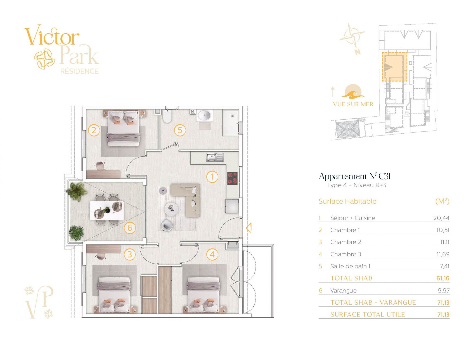 Appartement à vendre à St pierre, 700 m², 4 pièces – photo 1 sur 5