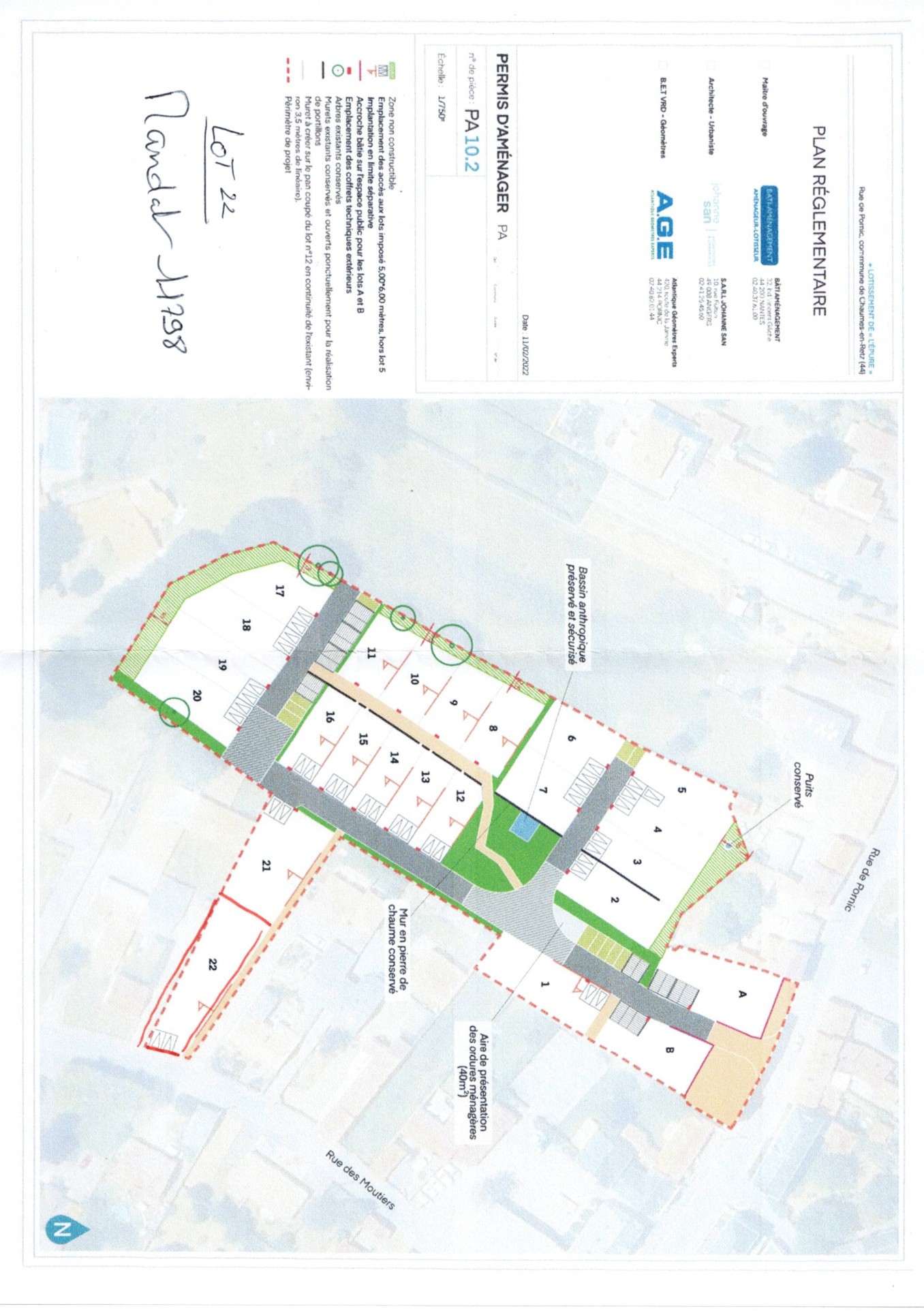 Terrain constructible à vendre à Chaumes en retz, 488 m² – photo 2 sur 5