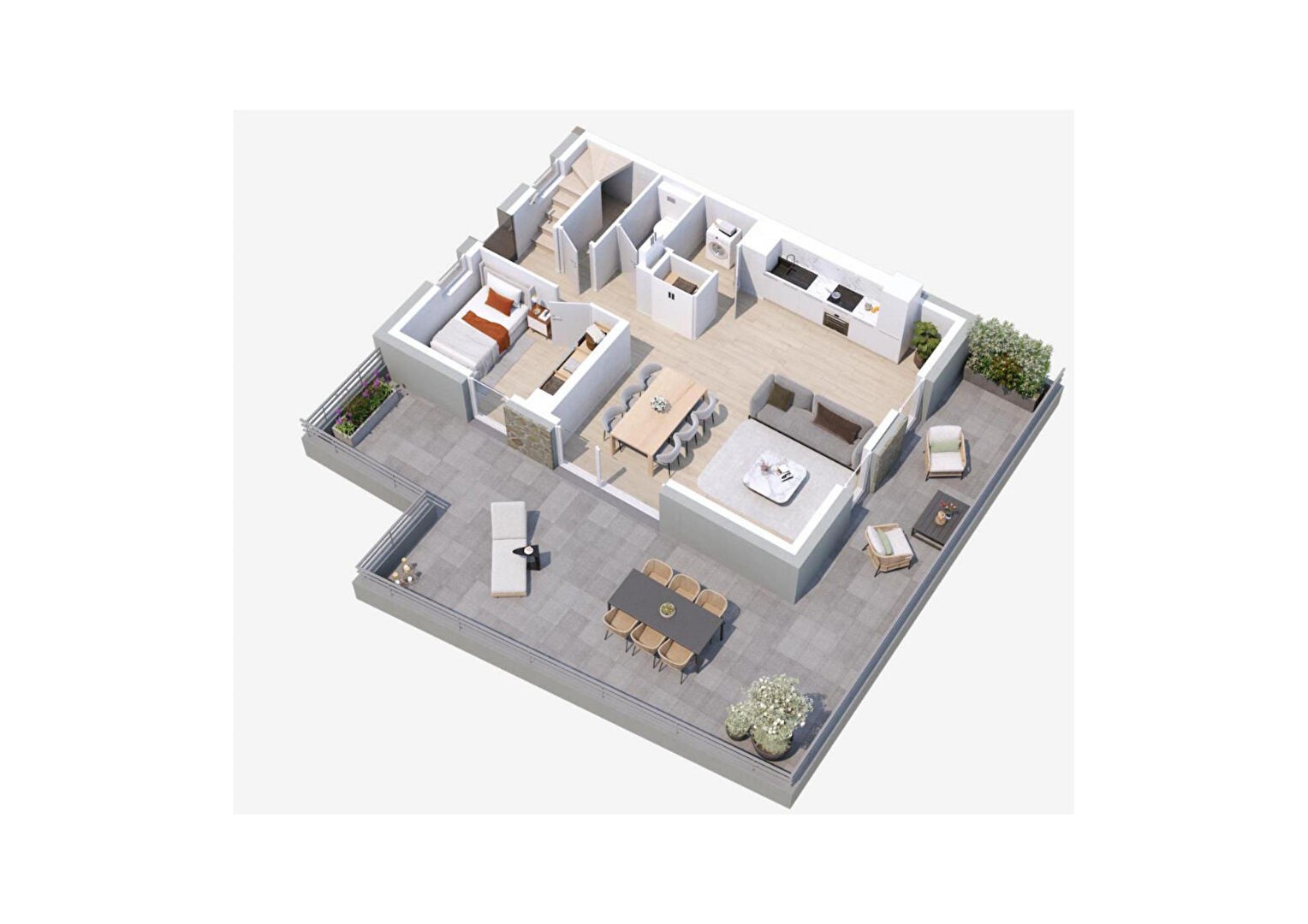 Bien immobilier à vendre à Les alluets le roi, 100 m² – photo 3 sur 6