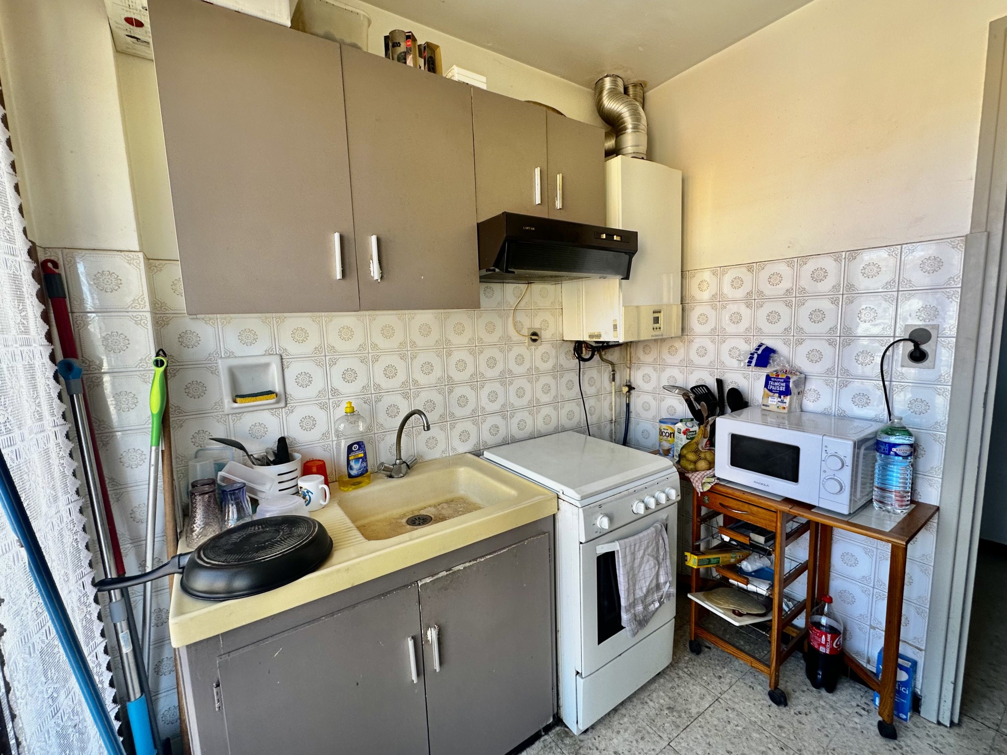T2 loué à Perpignan - Placement locatif sécurisé avec extérieur et cave — photo 7