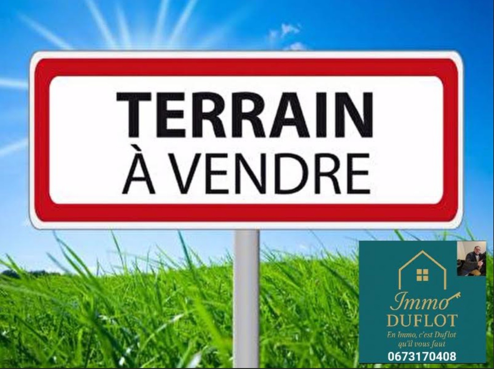 Terrain constructible à vendre à Chateau l abbaye, 577 m² – photo 1 sur 2