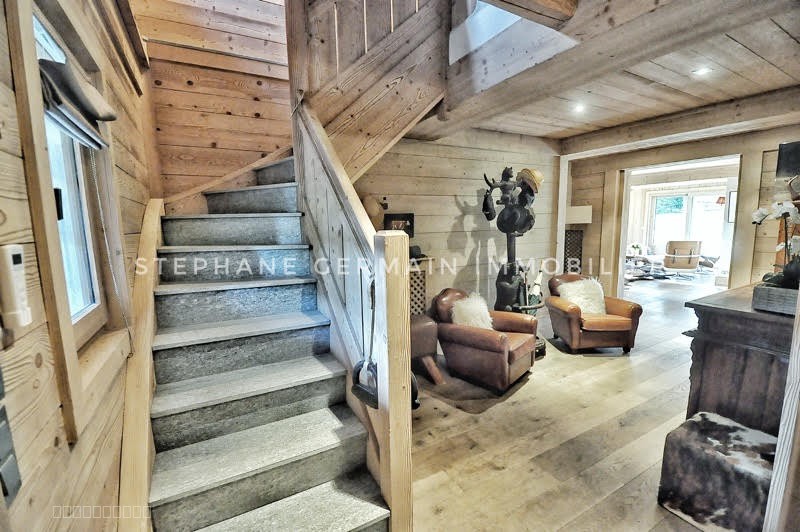 MEGÈVE   CÔTE 2000 Élégance alpine & charme confidentiel   Demi-chalet de prestige avec jardin privatif — photo 12