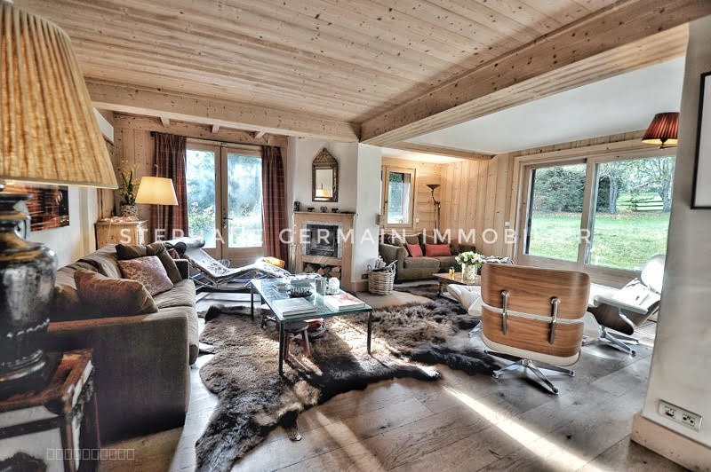 MEGÈVE   CÔTE 2000 Élégance alpine & charme confidentiel   Demi-chalet de prestige avec jardin privatif — photo 6