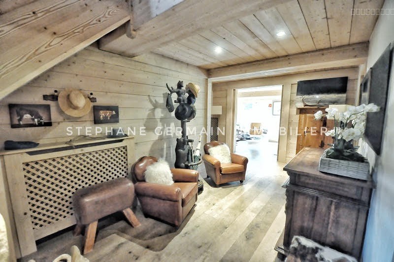 MEGÈVE   CÔTE 2000 Élégance alpine & charme confidentiel   Demi-chalet de prestige avec jardin privatif — photo 11