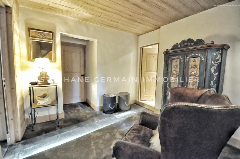 MEGÈVE   CÔTE 2000 Élégance alpine & charme confidentiel   Demi-chalet de prestige avec jardin privatif — photo 13