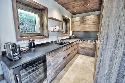 CHALET NEUF D’EXCEPTION VUE MONT BLANC & PRESTATIONS D’EXCELLENCE MEGEVE - 5 CHAMBRES — photo 9
