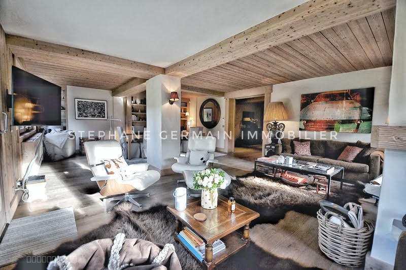 MEGÈVE   CÔTE 2000 Élégance alpine & charme confidentiel   Demi-chalet de prestige avec jardin privatif — photo 4