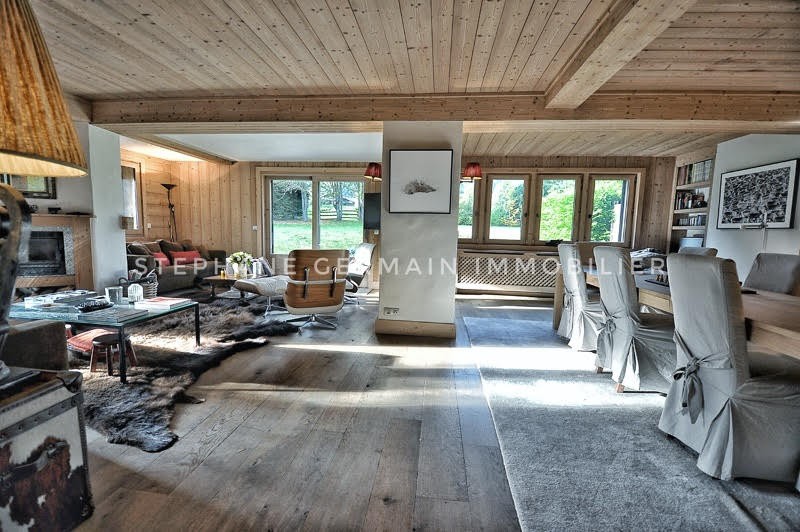 MEGÈVE   CÔTE 2000 Élégance alpine & charme confidentiel   Demi-chalet de prestige avec jardin privatif — photo 3