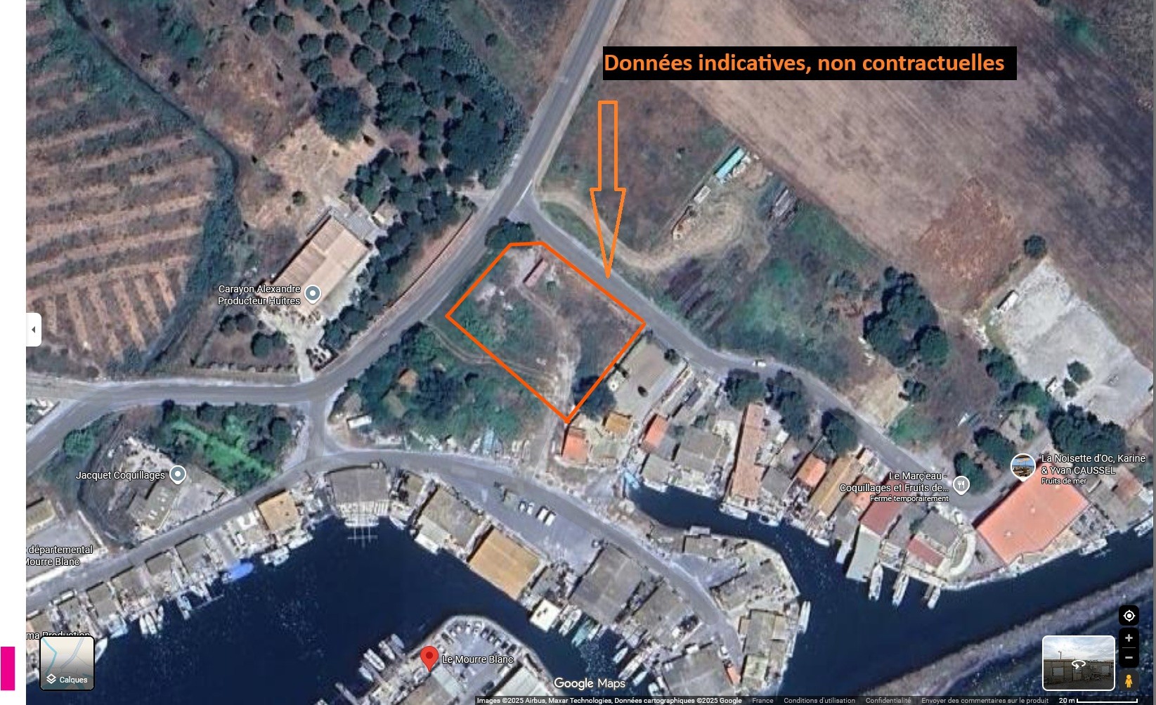 Terrain à vendre à Meze, 2 215 m² – photo 2 sur 3