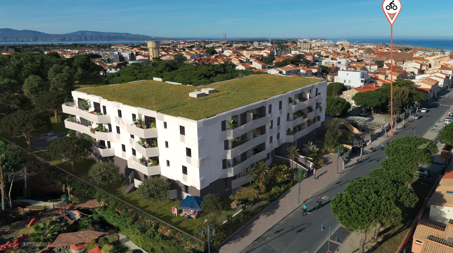 Le Bahia Le Barcarès quartier village T2 terrasse et parking ! — photo 4