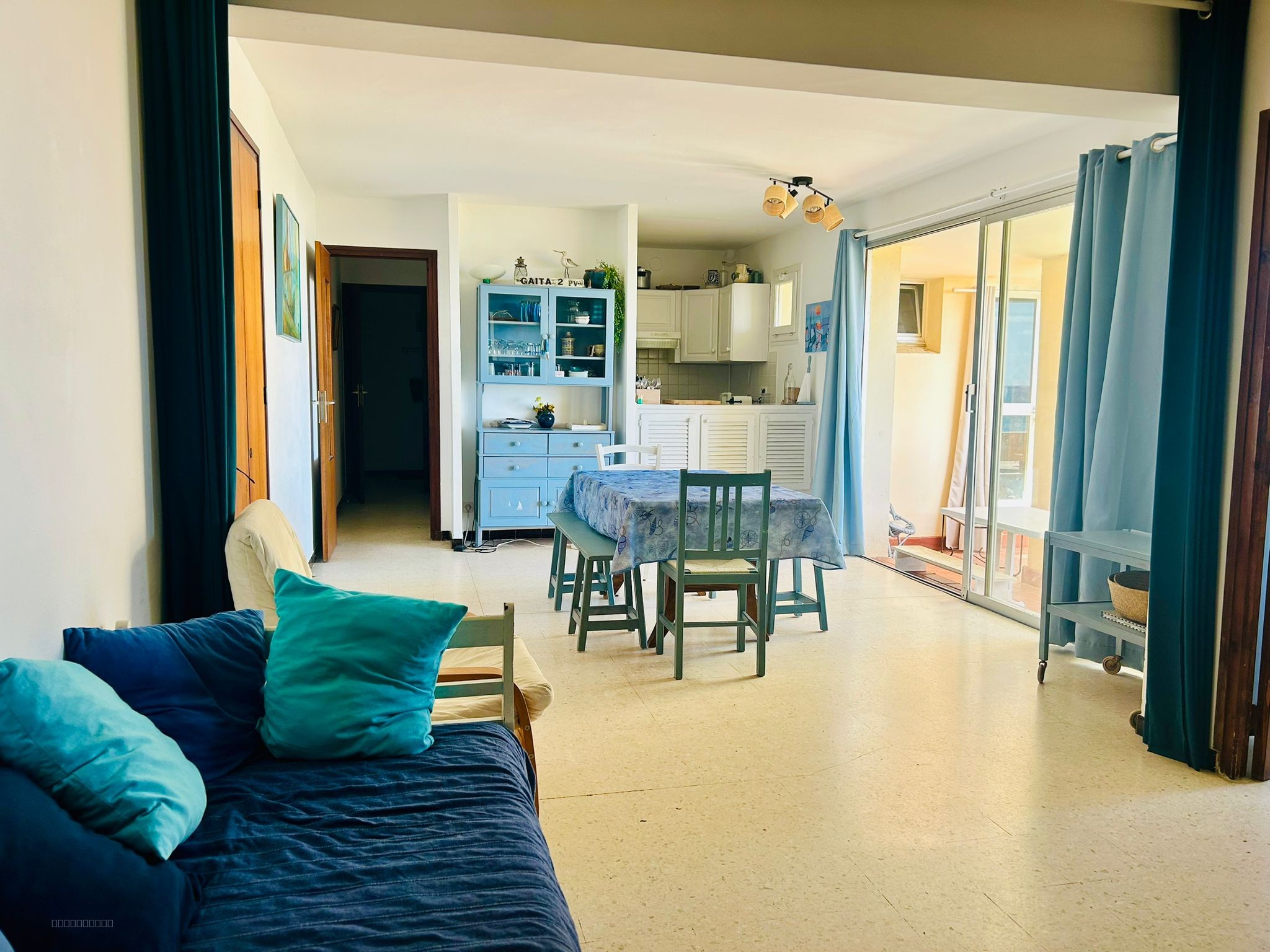 Le Barcarès Port Plaisance Beau T3 de 69m2 habitables VUE MER terrasse, cave et parking privé ! — photo 2