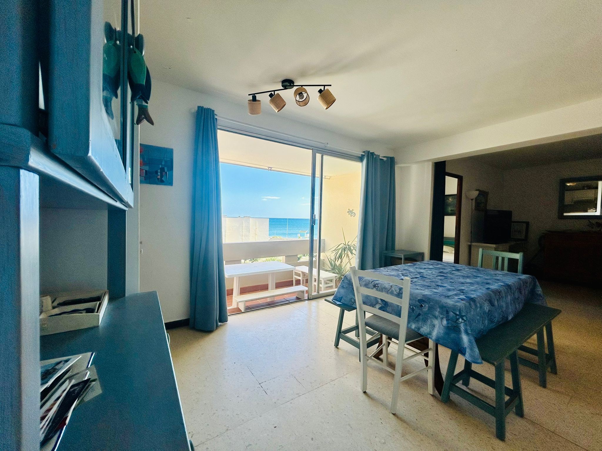 Le Barcarès Port Plaisance Beau T3 de 69m2 habitables VUE MER terrasse, cave et parking privé ! — photo 7