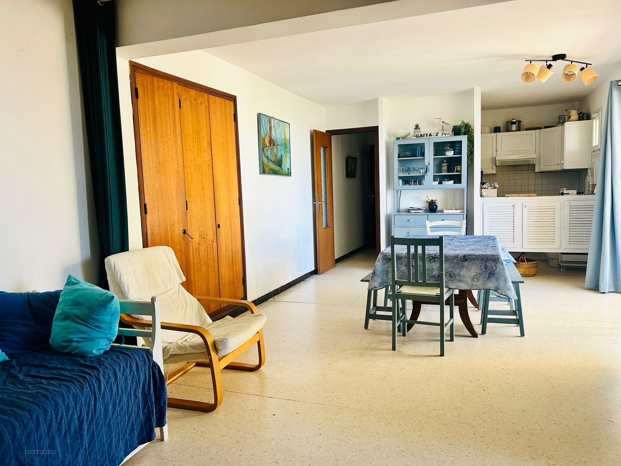 Le Barcarès Port Plaisance Beau T3 de 69m2 habitables VUE MER terrasse, cave et parking privé ! — photo 8