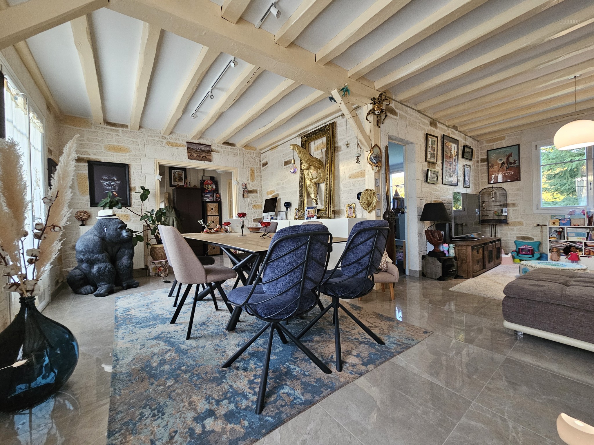 A 12 minutes de Vernon, jolie maison avec du caractère de 105 m2 avec 3 chambres dans un état irréprochable — photo 3