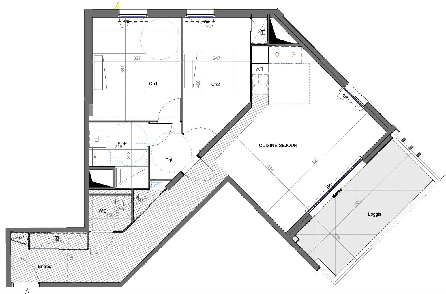 Appartement à vendre à Montpellier, 33,6 m², 3 pièces – photo 2 sur 4