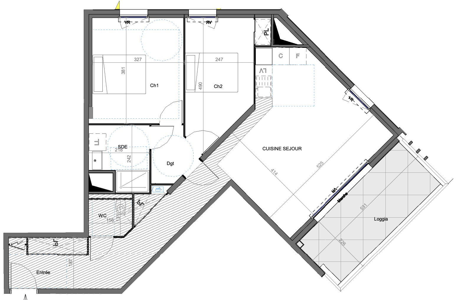 Appartement à vendre à Montpellier, 33,6 m², 3 pièces – photo 3 sur 3