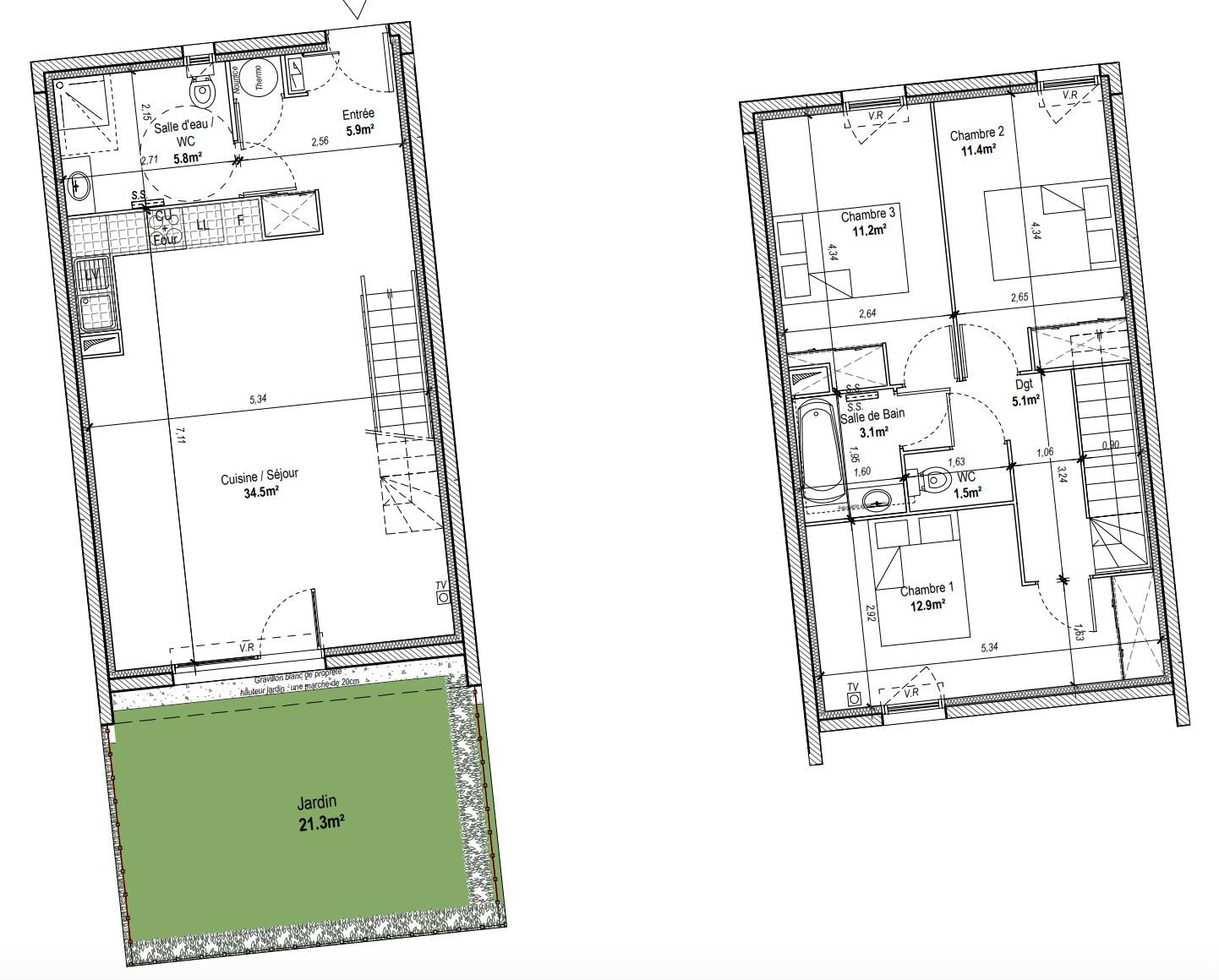 Maison à vendre à Marguerittes, 91,4 m², 4 pièces – photo 3 sur 5