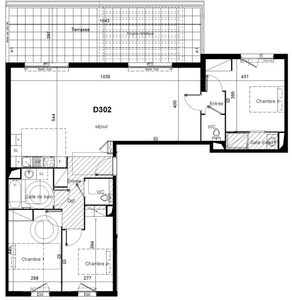 Appartement à vendre à Lunel, 49,4 m², 4 pièces – photo 2 sur 5