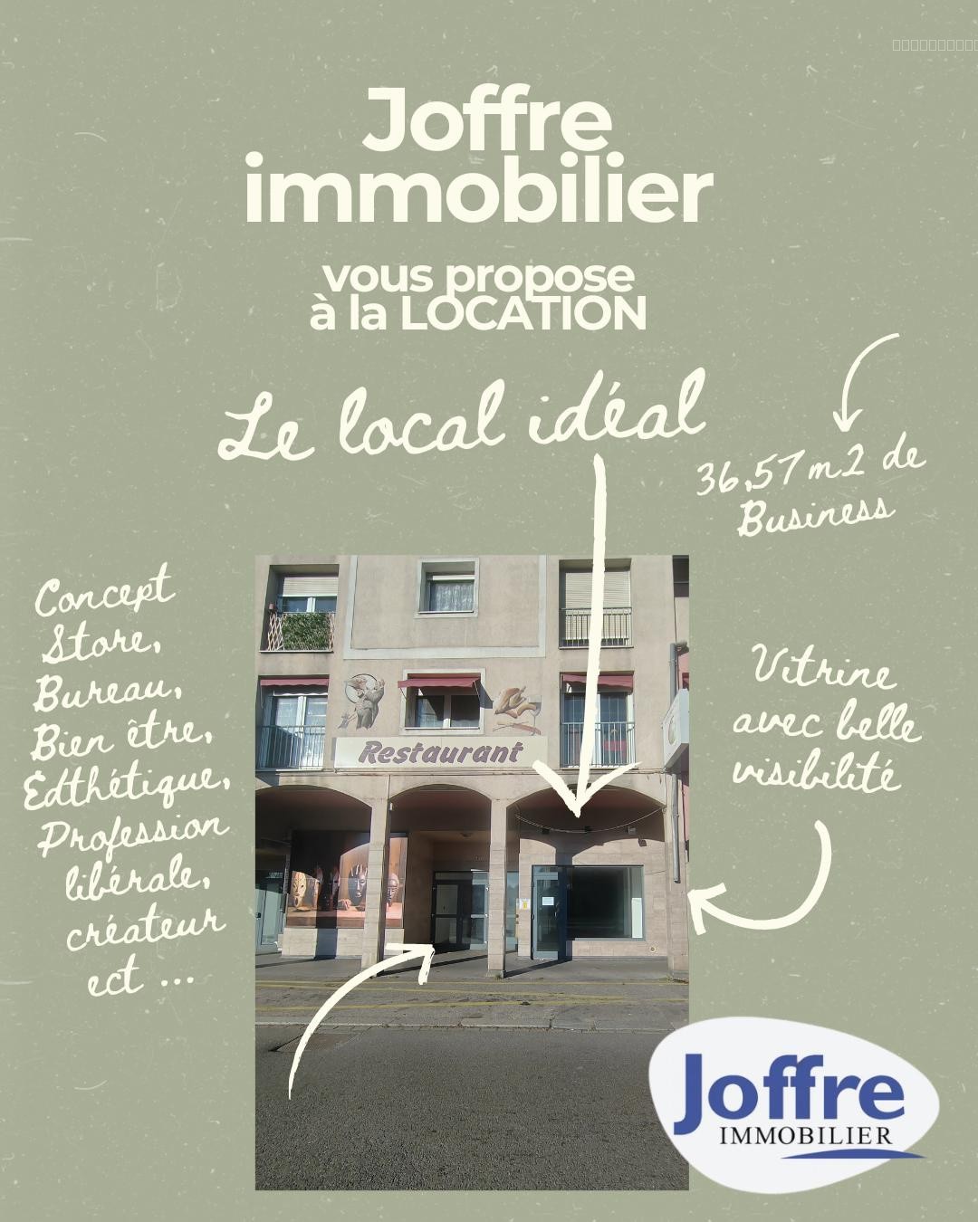 Local commercial à louer à Mulhouse, 36,57 m² – photo 1 sur 4