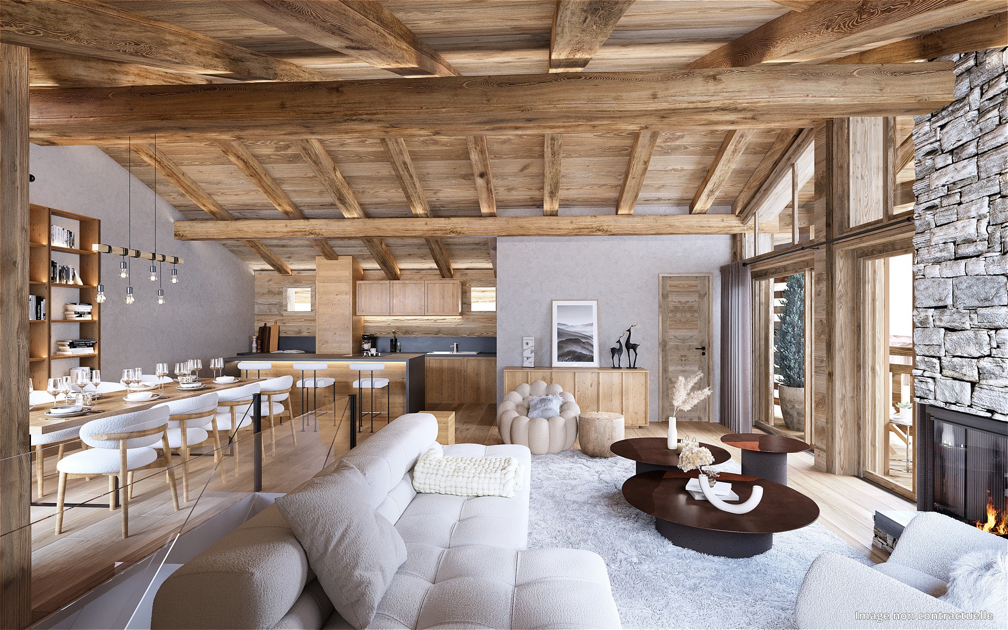 Appartement à vendre à Les gets, 47,3 m², 3 pièces – photo 3 sur 4