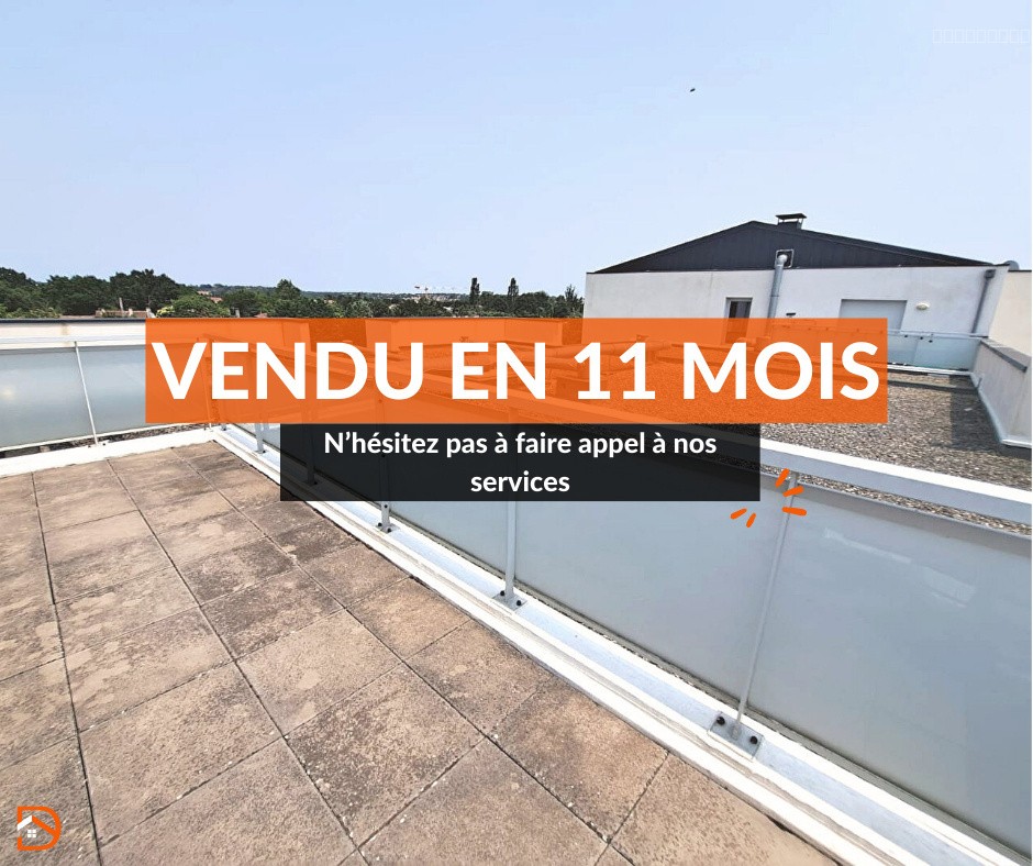 T3 60m2 en dernier étage avec terrasse et 2 parkings Toulouse Nord — photo 1