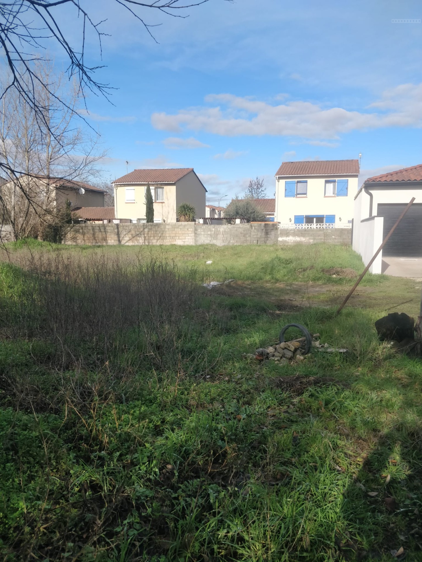 TERRAIN ROUTE DE LAUNAGUET 950 m2 — photo 1